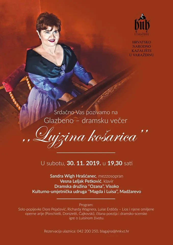 Lujzina košarica — Plakat