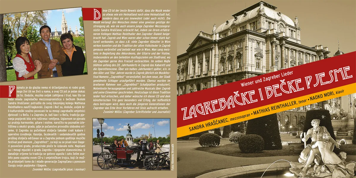 Zagreber und Wiener Lieder + Japan-Tourneen — CD-Cover